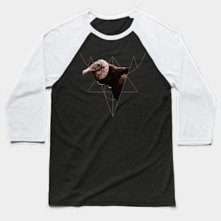 Black Vulture Sigil Protection Baseball T-Shirt